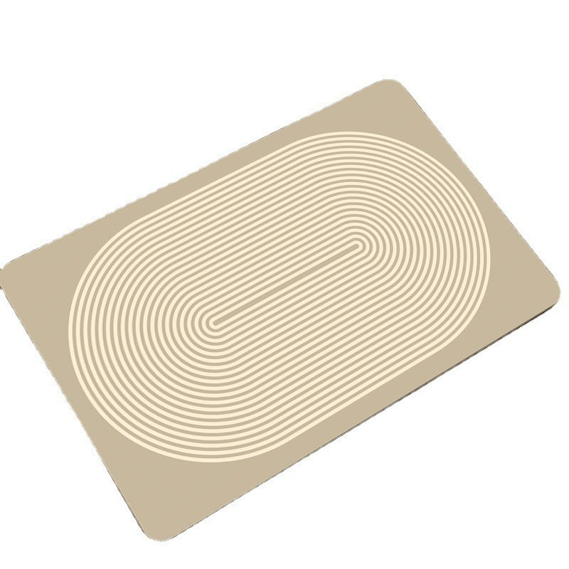 stilvolle geometrische Muster Badezimmermatte Brehn