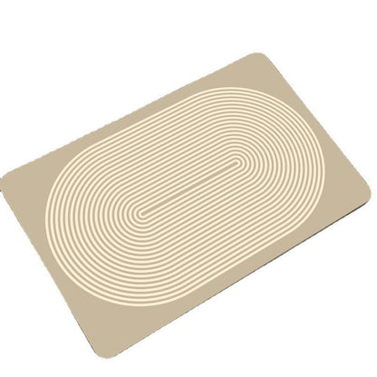 stilvolle geometrische Muster Badezimmermatte Brehn