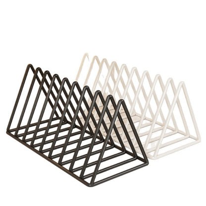 Dreieckiger Metall-Multi-Slot-Strickmütze und Beaniefächer-Rack