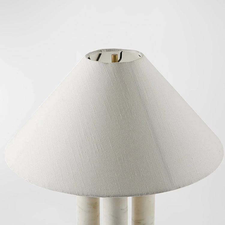 Zeitgenössische Marmor-Akzent-Tischlampe