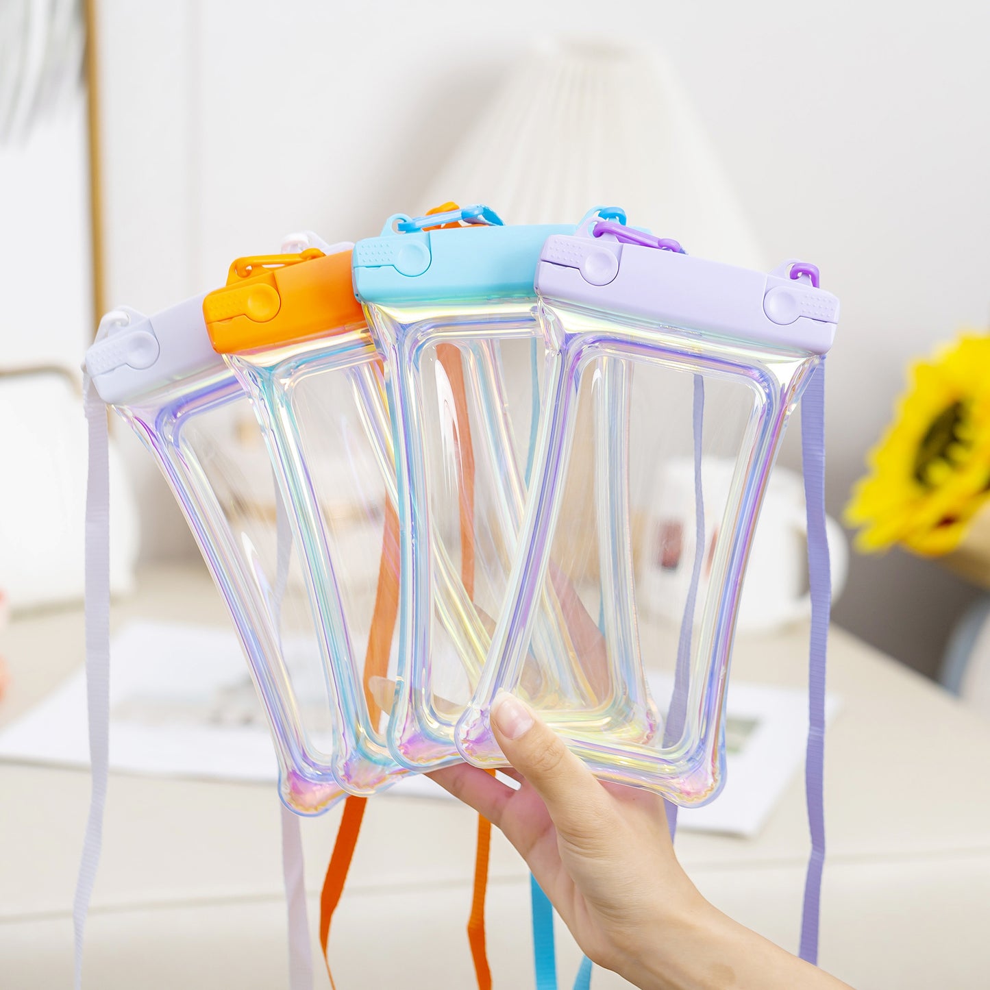 Transparente Wasserdichte Hülle mit Tragegurt Brehn