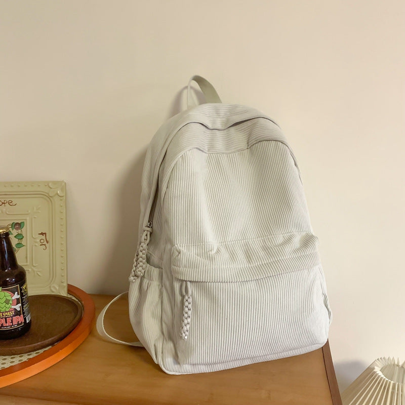 Cord-Rucksack mit Vielseitigen Fächern und Ergonomischem Design Brehn