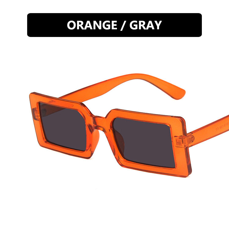 Damen quadratische Sonnenbrille mit modernem, breitem Rahmen und schützendem UV-Filter Brehn