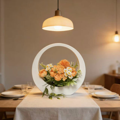 Elegante florale dekorative Mittelstück
