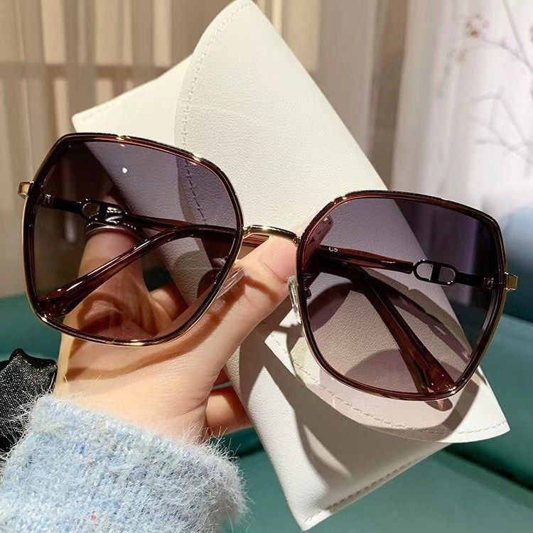 Damen Elegante Leder-Brillentui Brehn