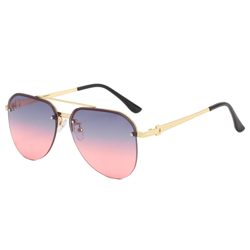 Damen elegante Piloten-Sonnenbrille mit hohem UV-Schutz und stilvollem Rahmen Brehn