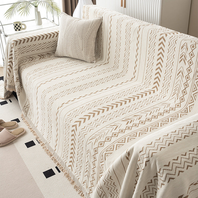 Geometrisches Muster Sofa-Decke