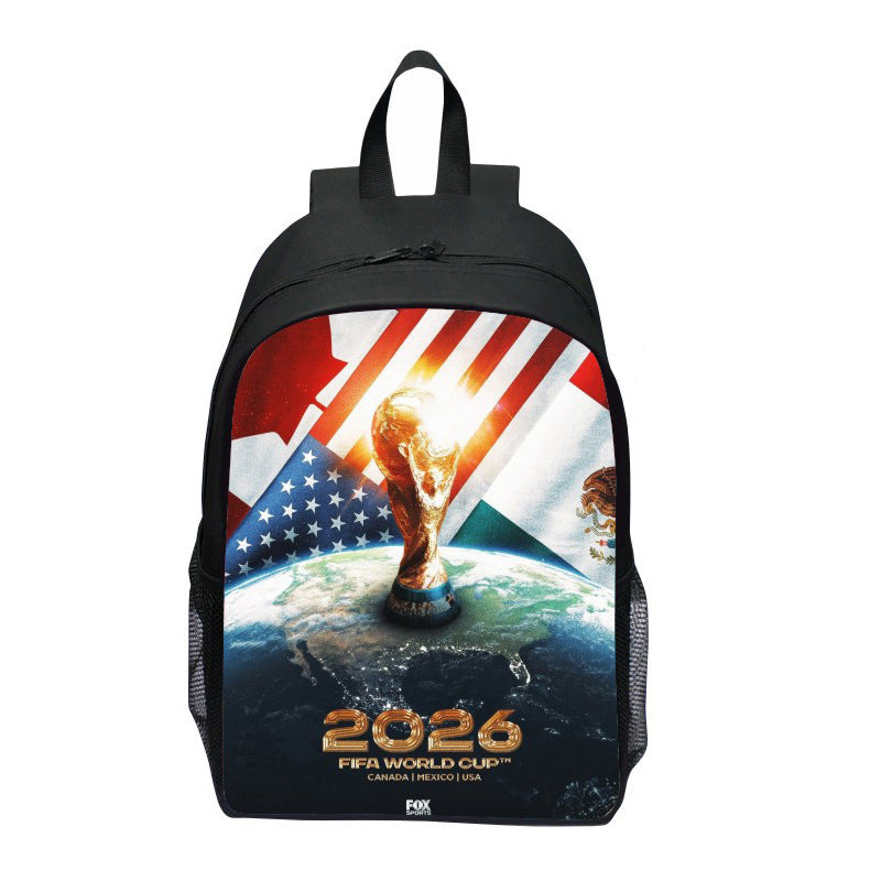 Sportlicher Rucksack mit Wm-Trophäe Design Brehn