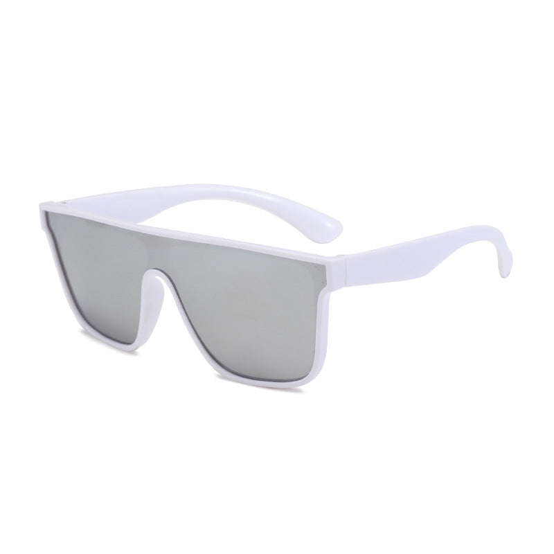 Damen Sportliche Sonnenbrille mit breitem Rahmen und polarisierenden Gläsern Brehn