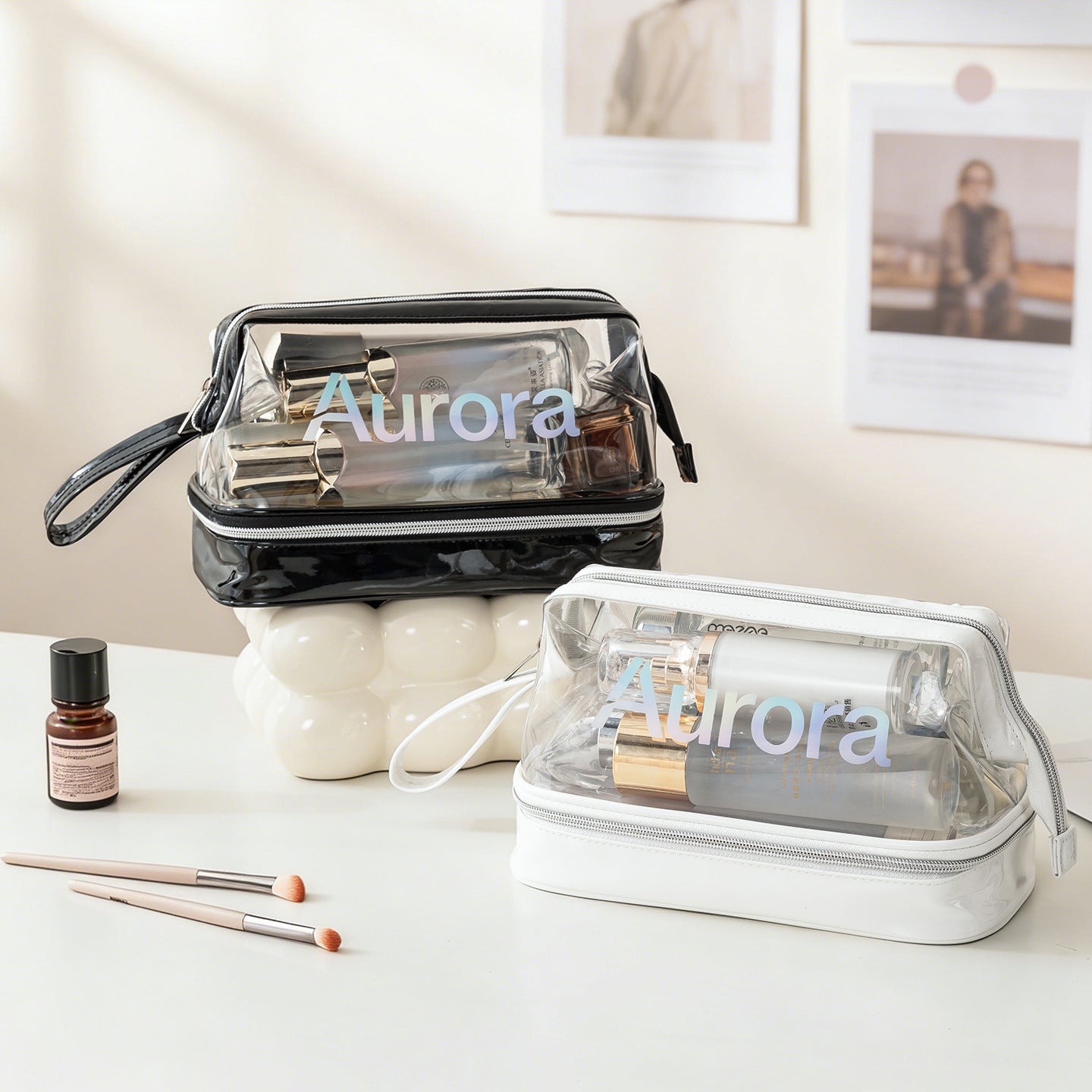 Transparentes Kosmetik-Organizer Brehn