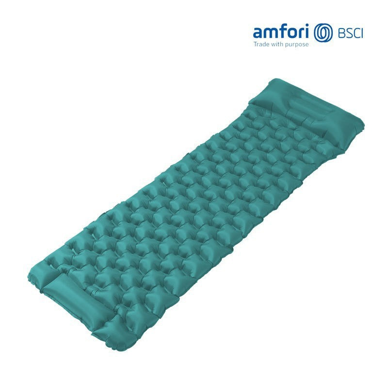 ultraleichte packbare aufblasbare Camping-Schlafmatte mit ergonomischer Luftzellenunterstützung Brehn