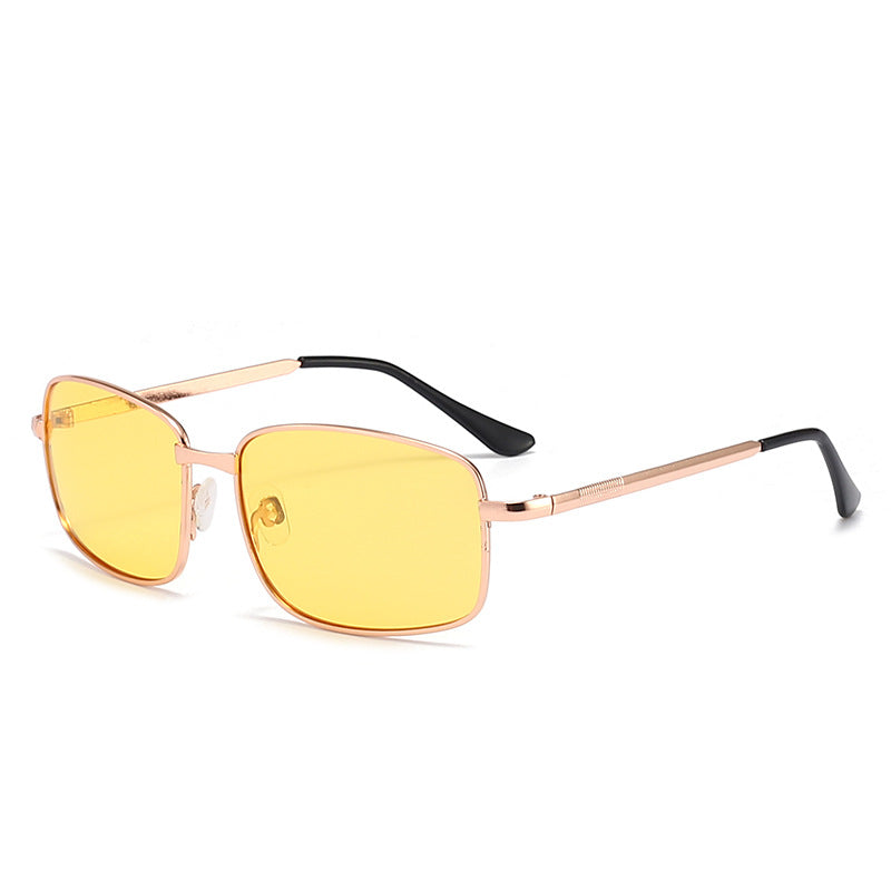 Herren modische Sonnenbrille mit hochwertigem Metallrahmen und UV-Schutz Brehn