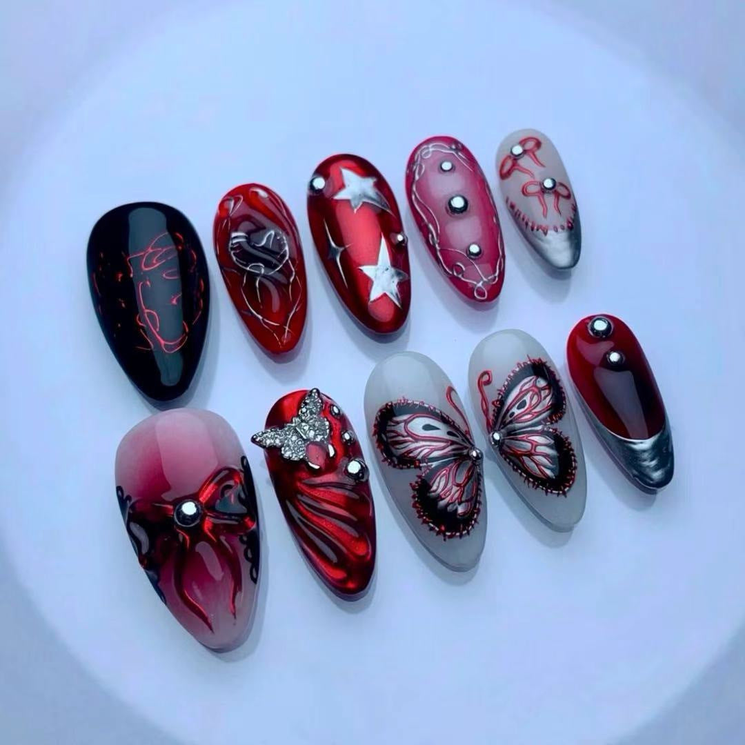 Thematic Artisan Press-On Nail Set Brehn