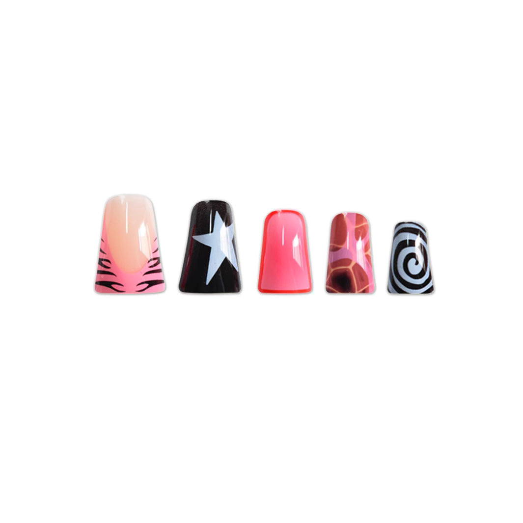 Künstlerische abstrakte Nail Enhancements Brehn