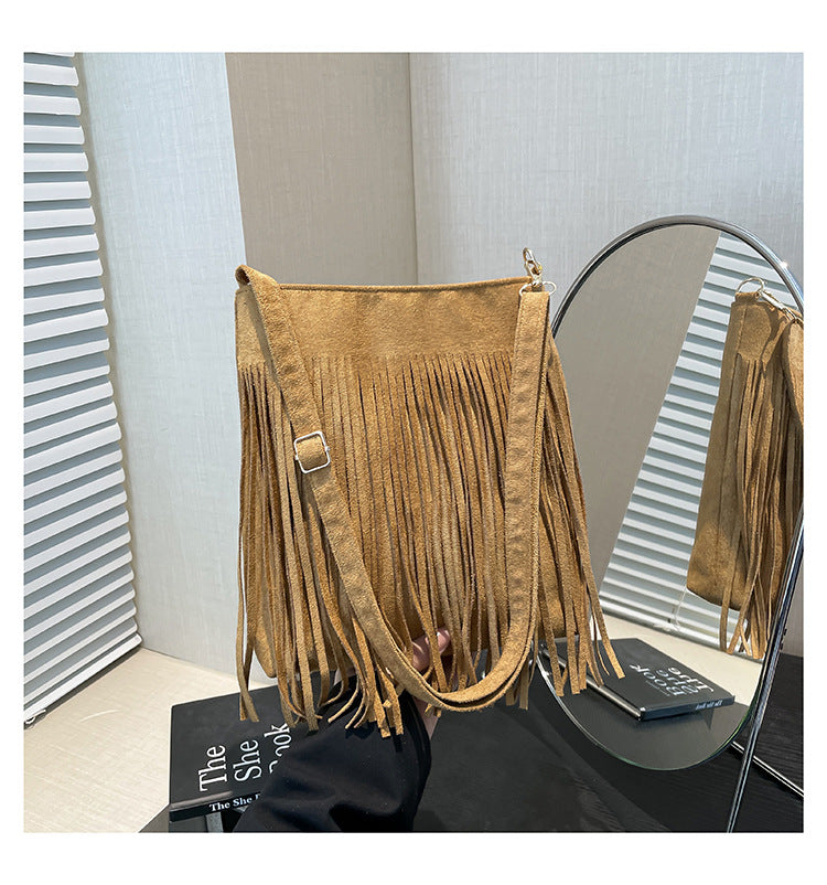 WoFringe Detail Bohemian Crossbody Bag Brehn