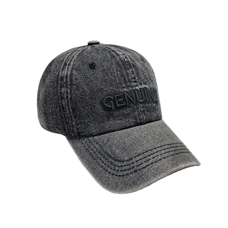 Herren Denim Baseballcap Brehn