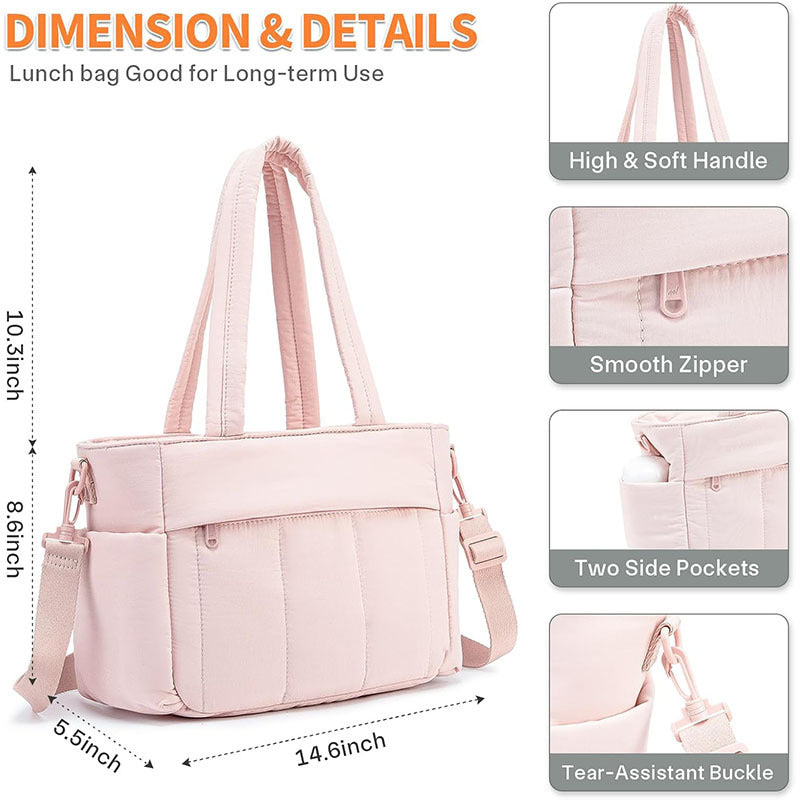 Praktische Handtasche mit Abnehmbarem Schulterriemen Brehn