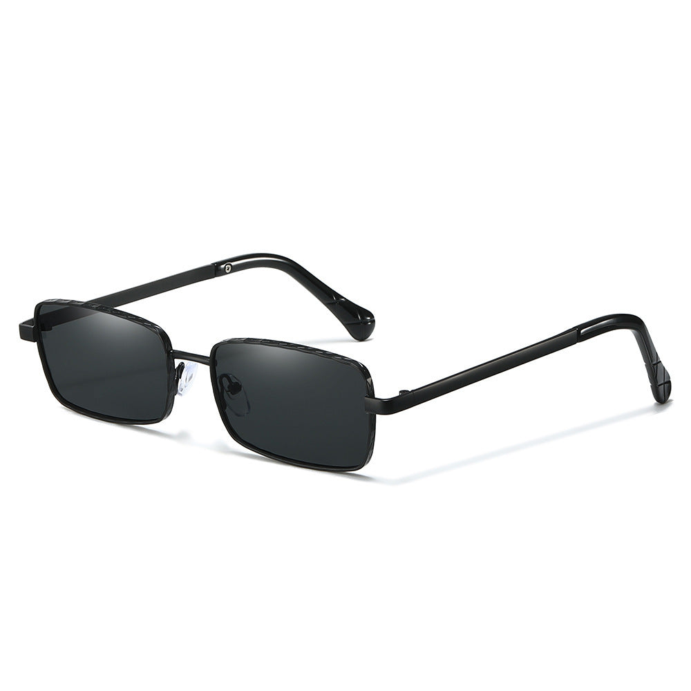 Elegante Minimalistische Rechteckige Sonnenbrille Brehn