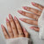 Premium Floral Decorative Press-On Nail Set Brehn