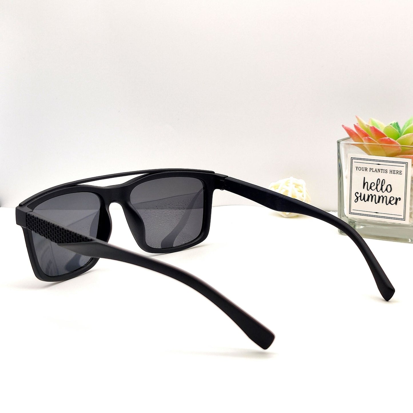 Herren trendige Sonnenbrille mit ergonomischen Rahmen und polarisierten Gläsern Brehn