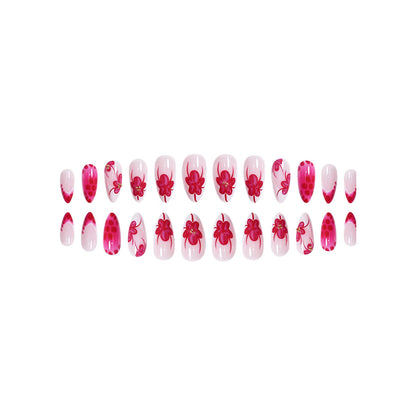 Elegante Floral Stiletto Nagelkunst Brehn 1787977864