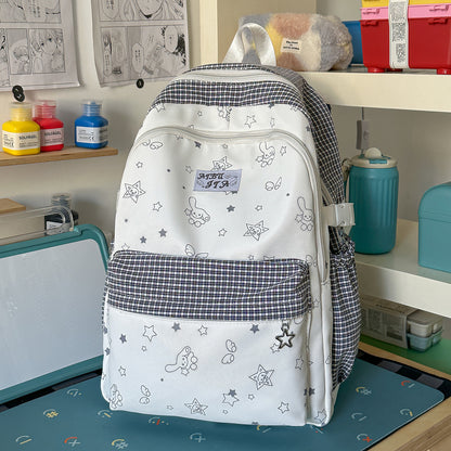 Stylischer Grafikdruck-Rucksack Brehn