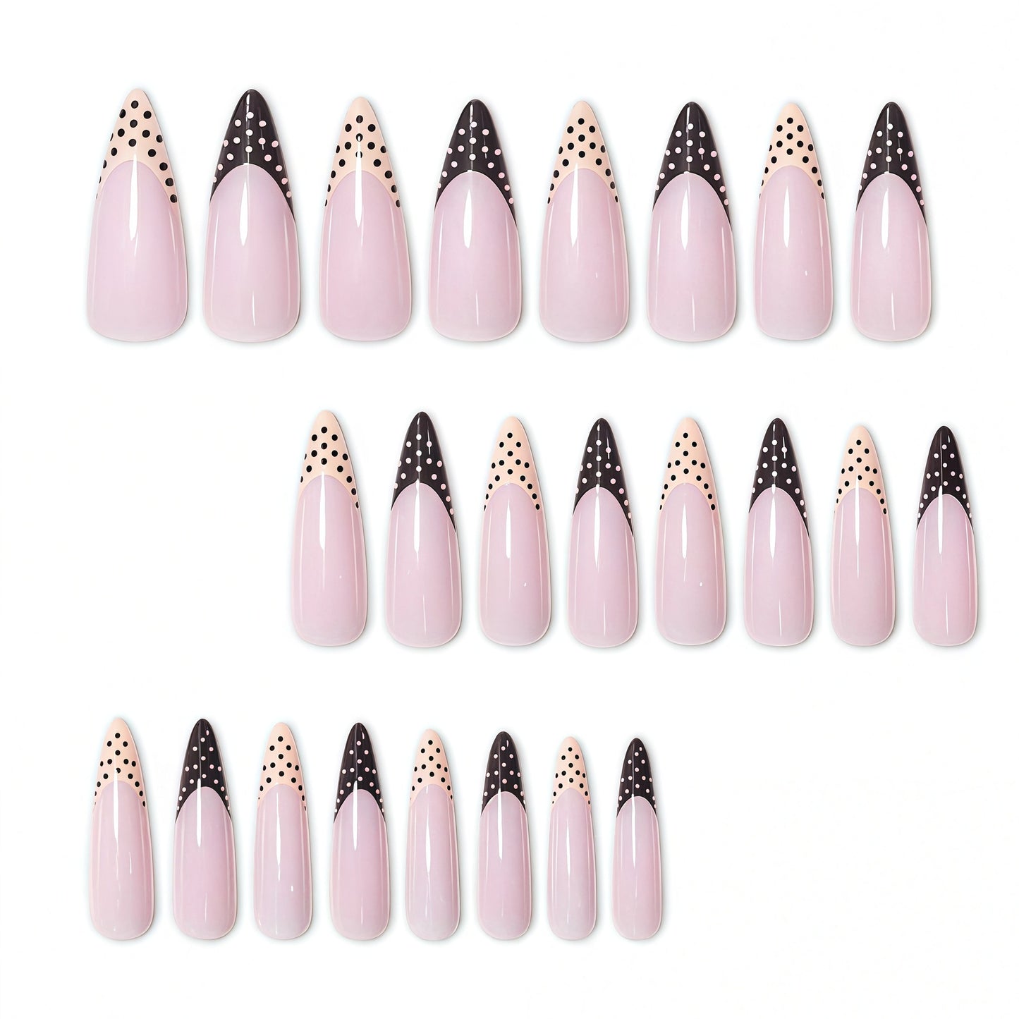 Künstlerische Stiletto Nagelverstärkungen Brehn