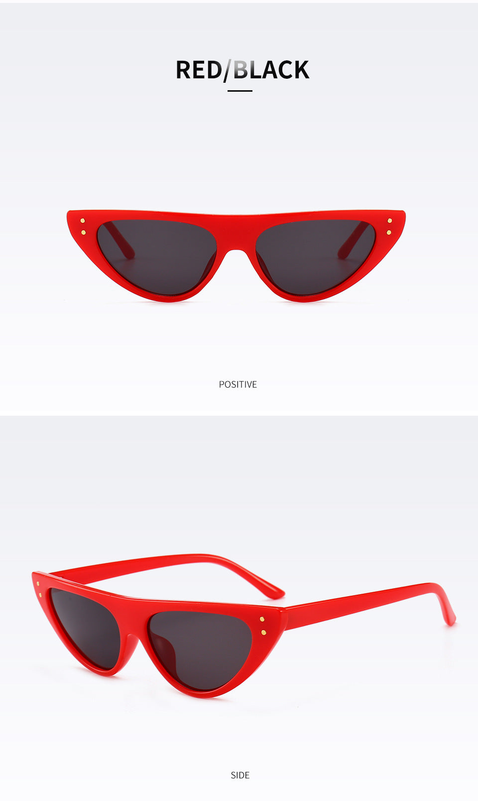 Chic Cat-Eye Sonnenbrille mit erhöhtem Design Brehn