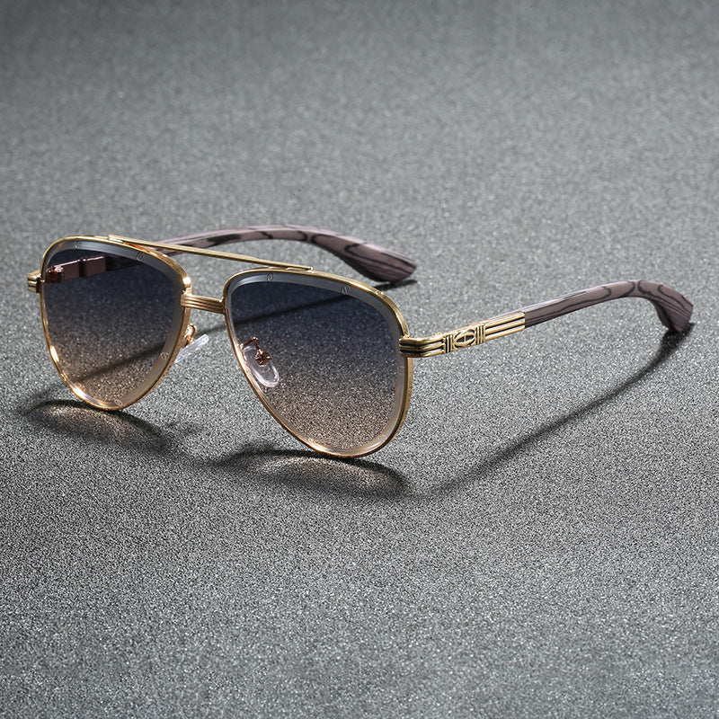 Damen modische Piloten-Sonnenbrille mit ergonomischem Design Brehn