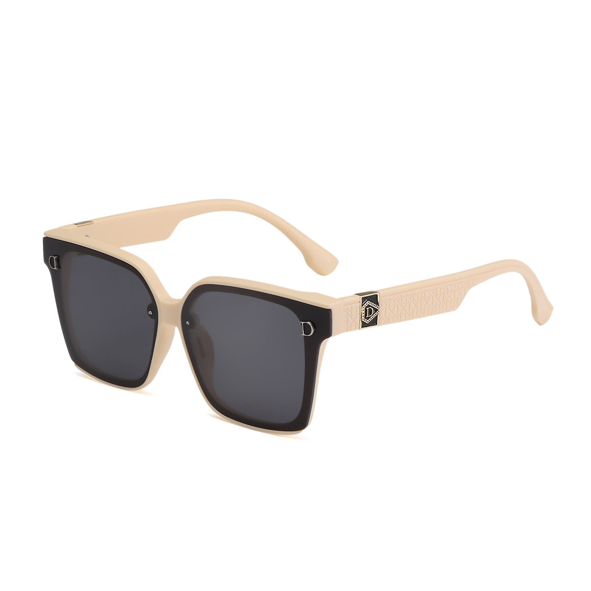 Herren Stylische Übergroße Quadratische Sonnenbrille Brehn