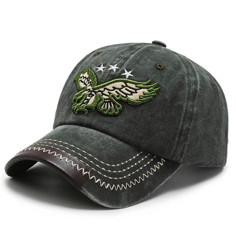 Herren Vintage Bestickte Baseballmütze Brehn