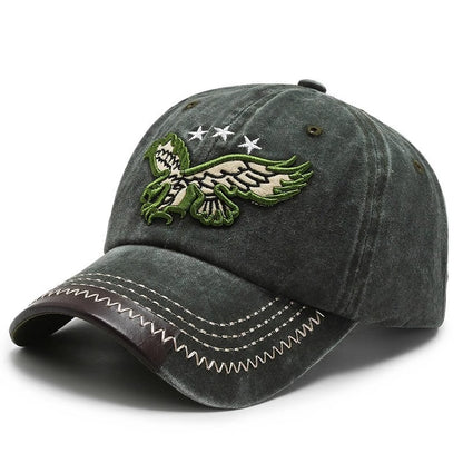 Herren Vintage Bestickte Baseballmütze Brehn