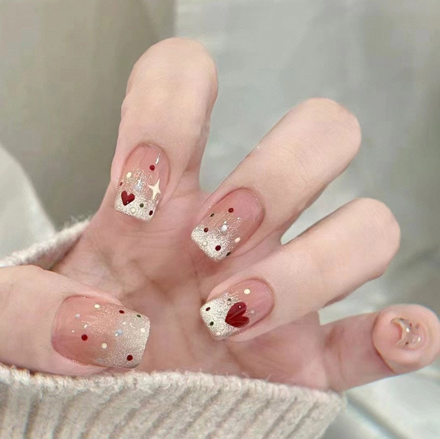Elegante Stiletto-Nagelkunst-Verstärkungen