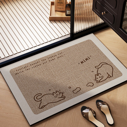 Stylische Badezimmermatte für moderne Innenräume