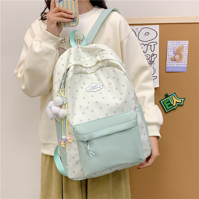 Sternenmuster Casual Rucksack Brehn