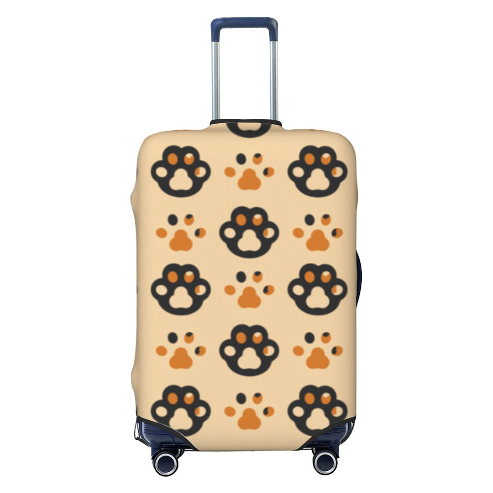 Unisex nan hartschalen Kabinentrolley mit vintage Reiseillustration, 360°-Drehrollen und Teleskopgriff Brehn