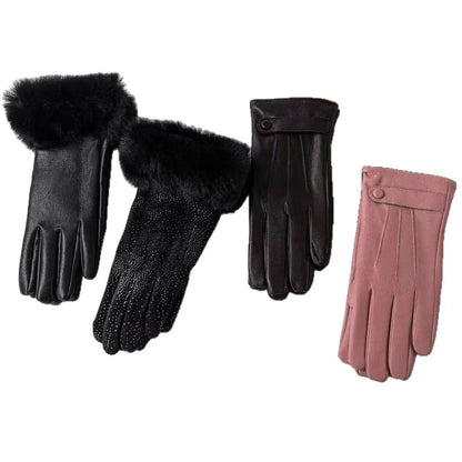 Elegante Touchscreen-Lederhandschuhe Brehn