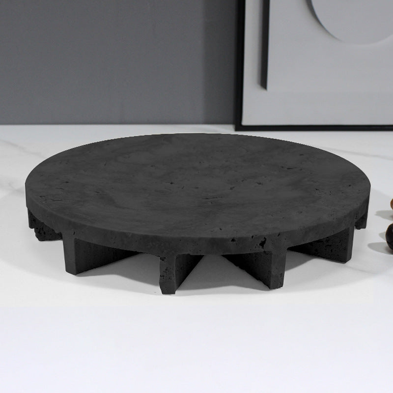 Elegante Minimalistische Dekorative Servierplatte