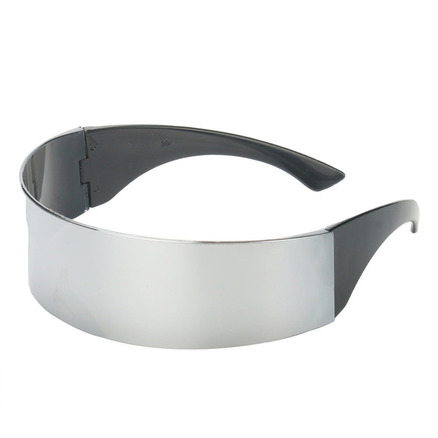 Zeitgenössische Mode Visier Sonnenbrille Brehn