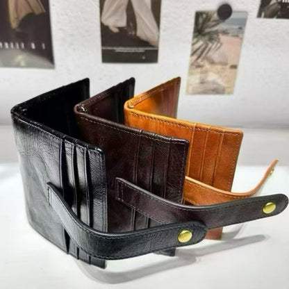Minimalistischer Lederkartenhalter