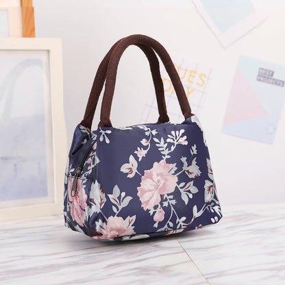 Floral Print Isolierte Lunch-Tragetasche Brehn