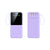 Tragbare Powerbank mit Multifunktionalem Anschluss und Integrierten Ladekabeln Brehn