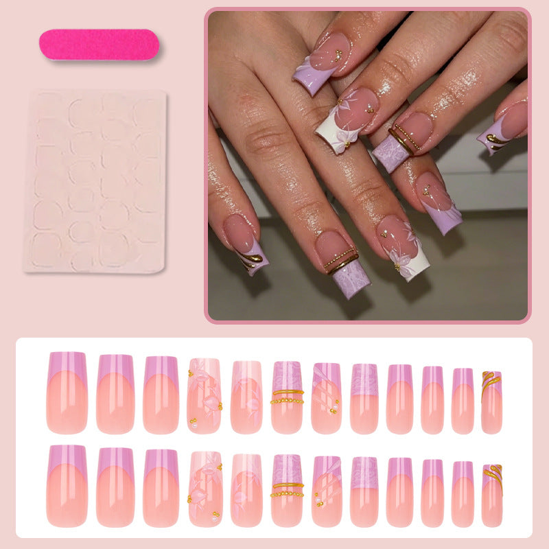 Kunstnagel Set mit eleganten und kreierten Designs Brehn