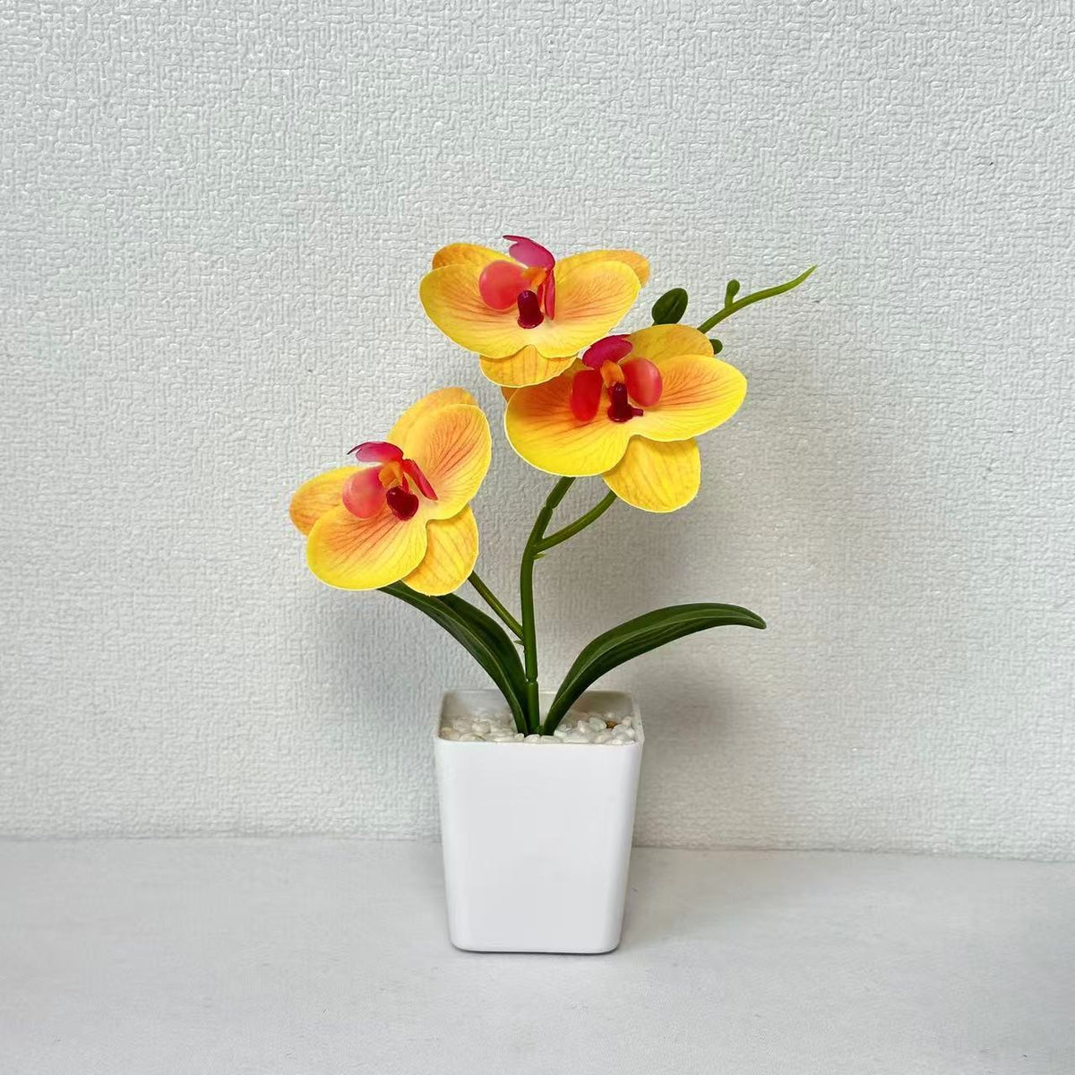 Elegantly Crafted Artificial Orchid Arrangement