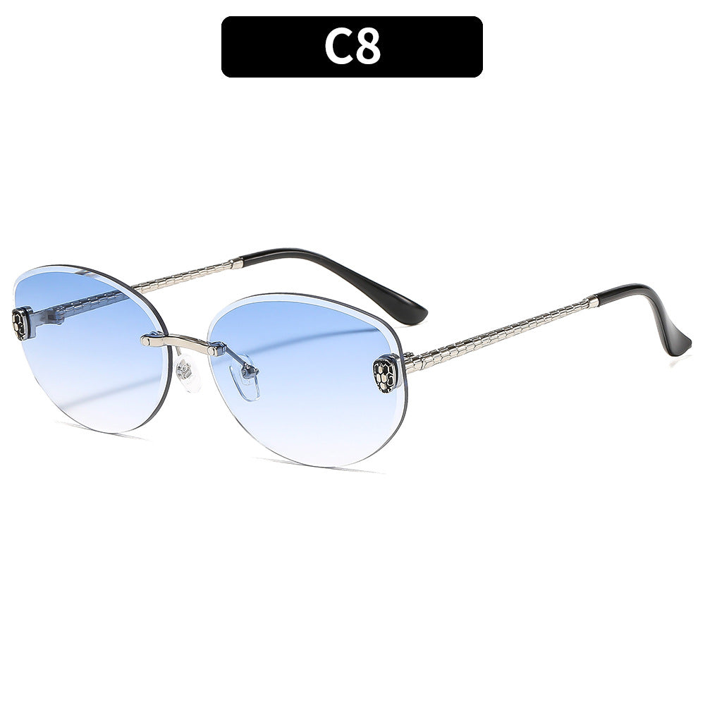 Elegante Übergroße Fliegerbrille
