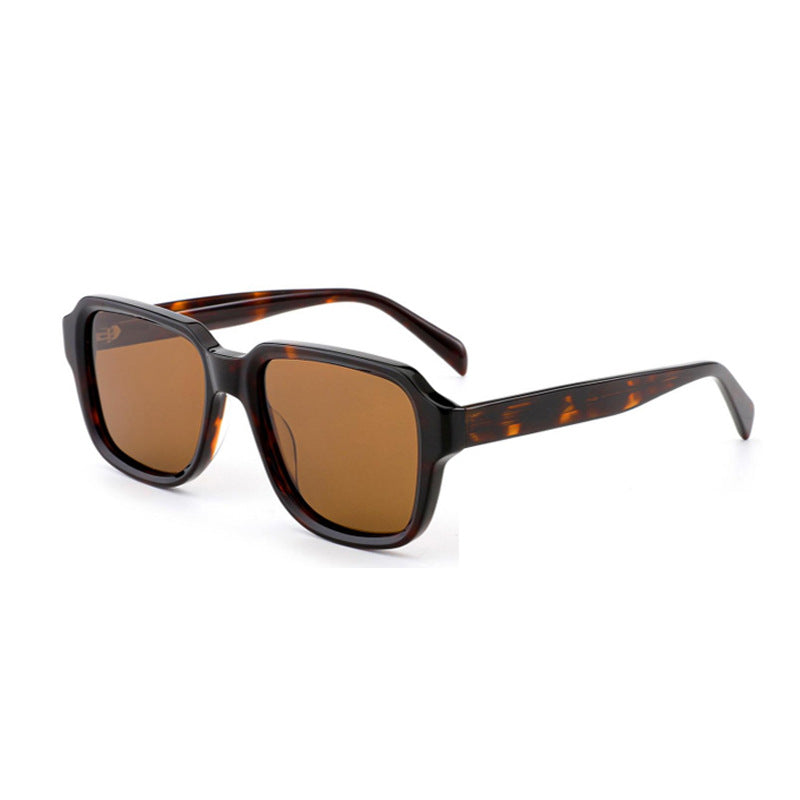 Damen quadratische Sonnenbrille mit modischem Muster Brehn
