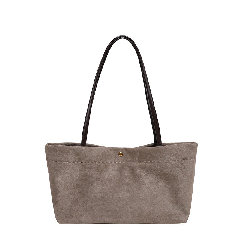 Wildleder Schulter Tote Bag Brehn