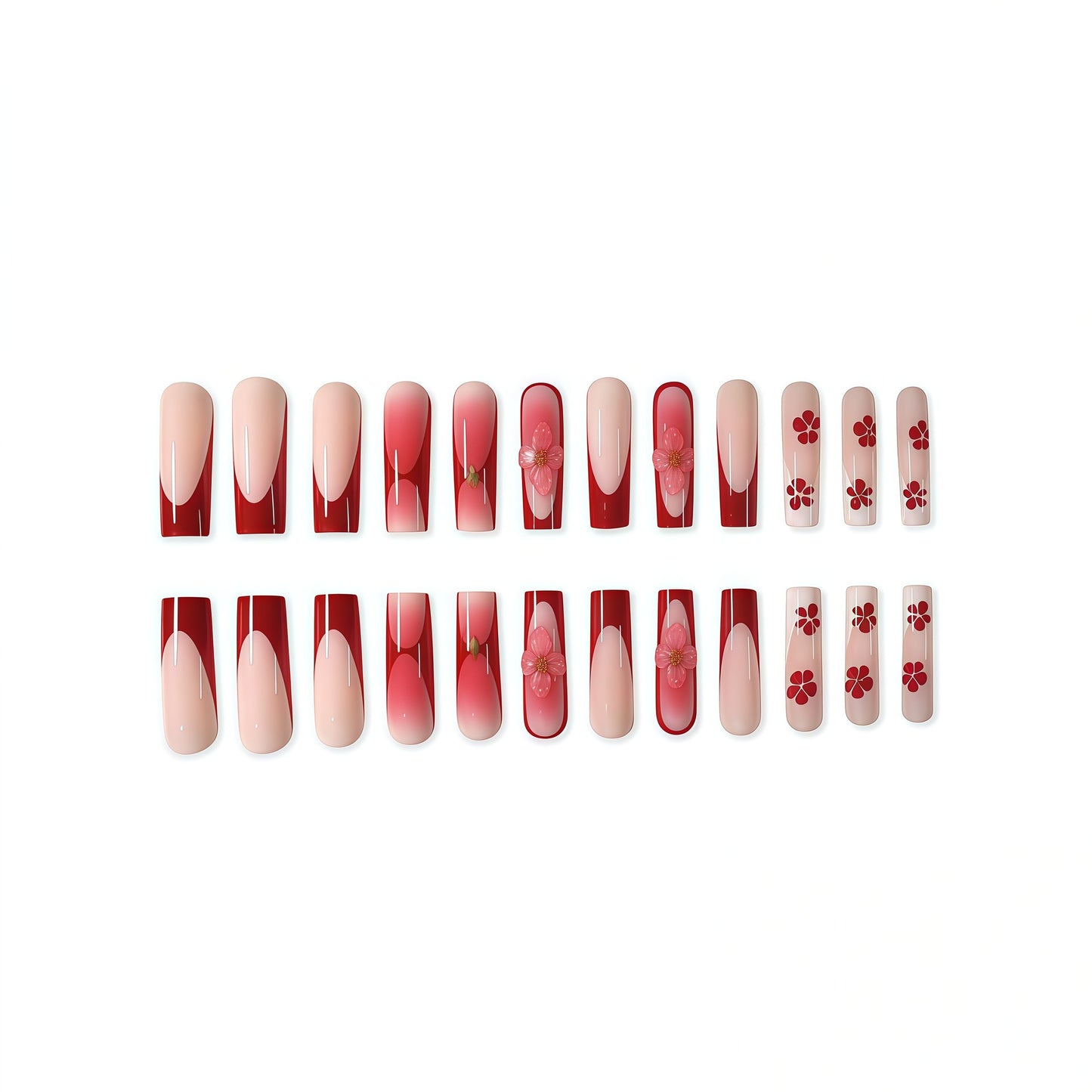 3D Floral Nail Art Verbesserungen Brehn