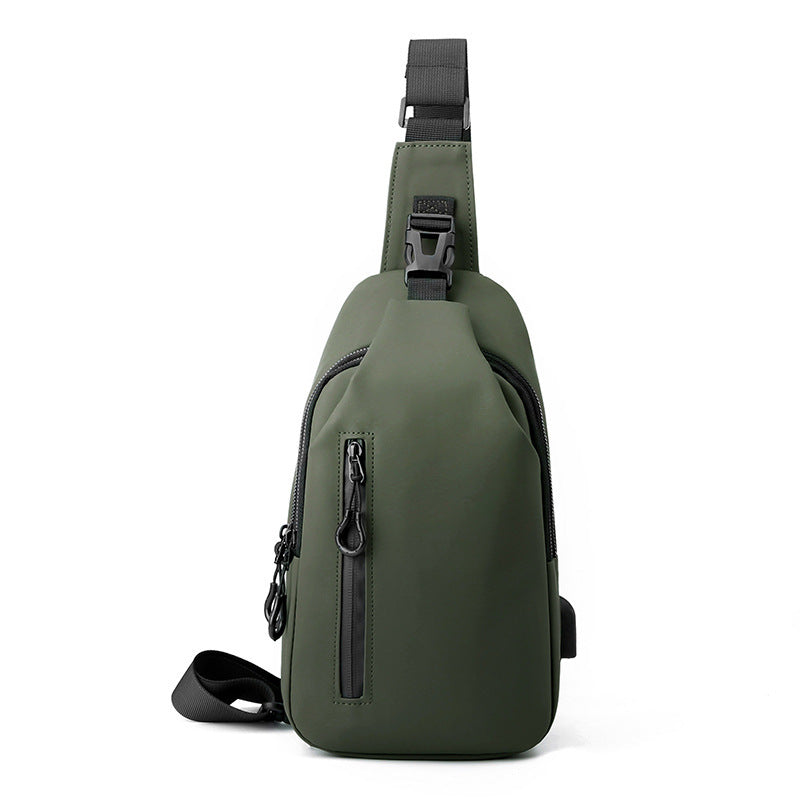 Unisex Sling-Rucksack mit vielseitigen Fächern und verstellbarem Tragesystem Brehn