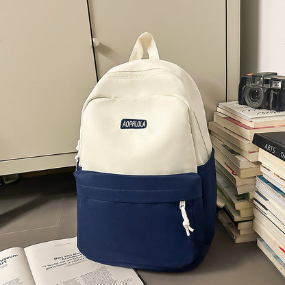 Vielseitiger lässiger Rucksack mit süßem Schlüsselanhänger Brehn